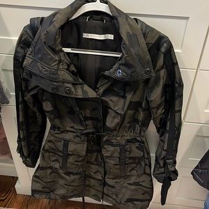 Blanc Noir Camo Anorak